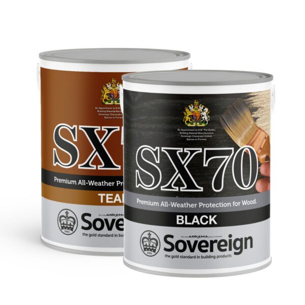 Sovereign SX70 Wood Stain, Water Repellent – 5L 02